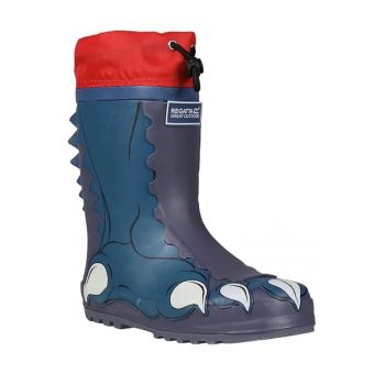 Cizme Wellington copii  impermeabile - bleumarin - cauciuc - slip-on