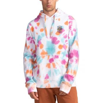 Hanorac barbati -  Tie Dye - bumbac - cu gluga - buzunare - multicolor