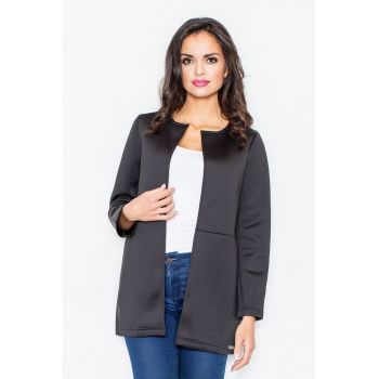 Jacheta dama M345 -  Poliester - Negru