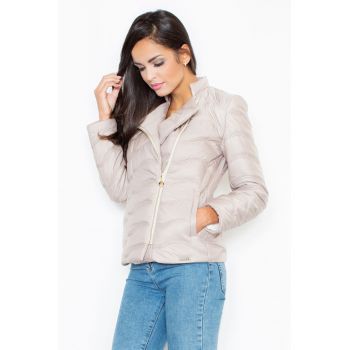 Jacheta dama M404 -  Poliester - Bej -