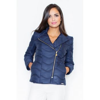 Jacheta dama M404 -  Poliester - Bleumarin