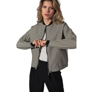 Jacheta dama M733 -  Poliester/Viscoza - Gri