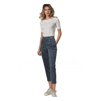 Pantaloni dama -  Albastru - Poliester/Nylon -