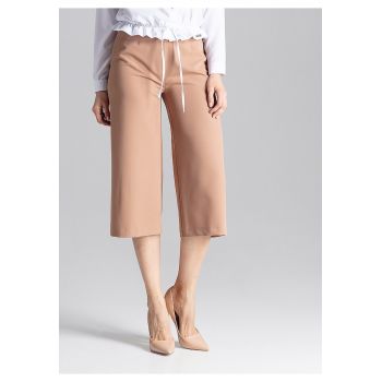 Pantaloni dama -  bej - poliester si viscoza