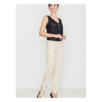 Pantaloni dama -  bej