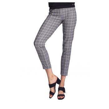 Pantaloni dama  M712 - model carouri - poliester - eleganti si confortabili