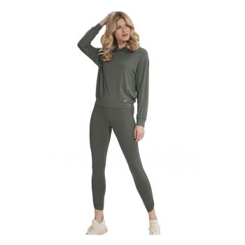 Pantaloni dama -  Viscoza/Elastan - Verde