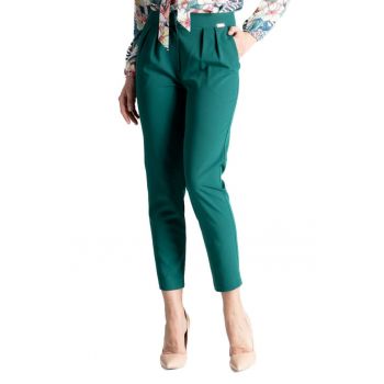 Pantaloni eleganti de dama -  Gilcrest - verde