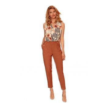Pantaloni eleganti de dama -  Gwymones - maro