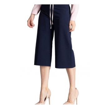 Pantaloni pentru dama -  Poliester/Viscoza - Bleumarin