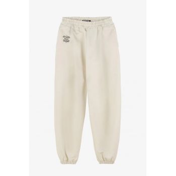 Pantaloni relaxed fit de trening cu buzunare laterale