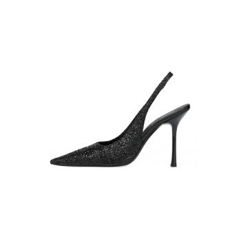 Pantofi slingback cu toc stiletto