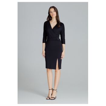Rochie de seara dama Shilard L086 neagra