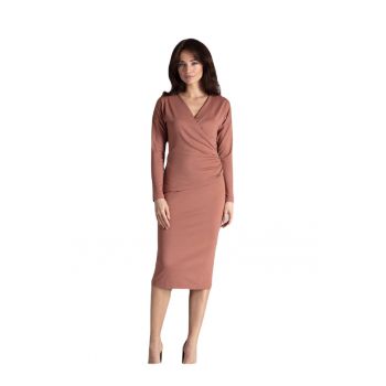 Rochie de seara dama Teresse K477 maro