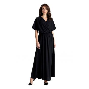 Rochie maxi dama Davide L055 neagra