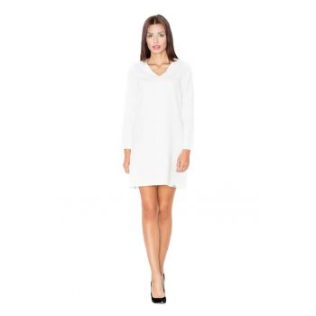 Rochie mini dama Bradwen M471 ecru