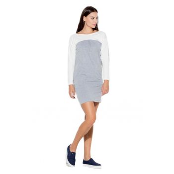 Rochie mini dama Gwymbe K106 gri
