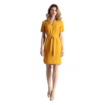 Rochie mini dama Sadure M669 mustar