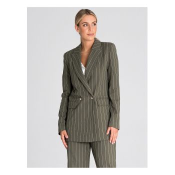 Sacou dama  elegant - verde - maneci lungi - captusit - material viscoza -