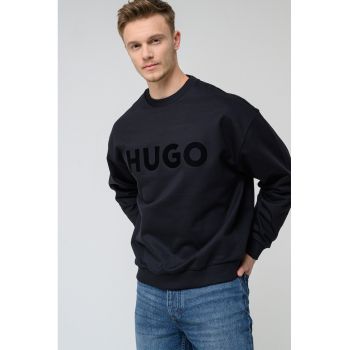 Bluza de trening de bumbac cu logo