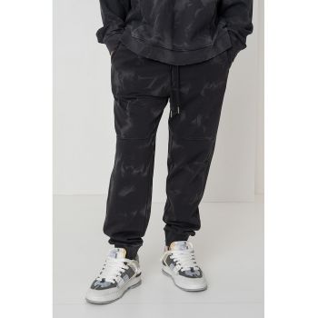 Pantaloni de trening cu model tie-dye Nustroypan