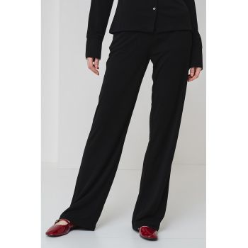 Pantaloni drepti cu talie inalta Norele