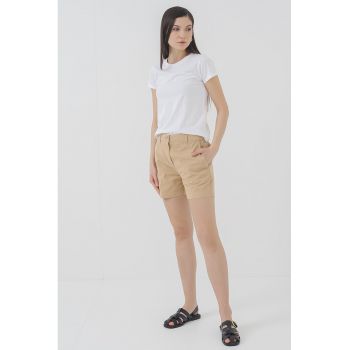 Pantaloni scurti cu talie inalta Haleyli