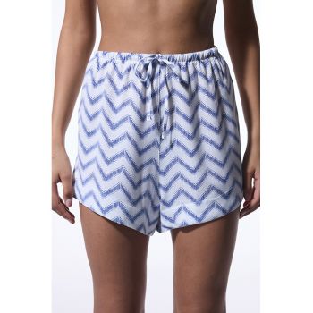 Pantaloni scurti de baie cu talie inalta