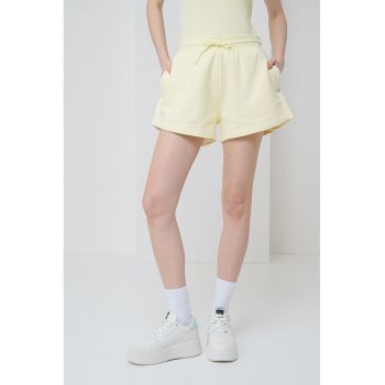 Pantaloni scurti de bumbac cu talie inalta Norlina