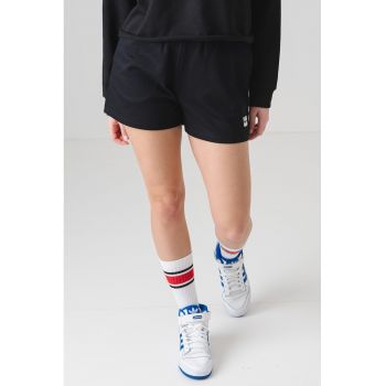 Pantaloni scurti din bumbac cu logo Ninosta