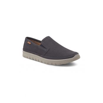 Pantofi barbati -  470557 - Piele nabuc - Albastru