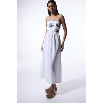 Rochie din amestec de in
