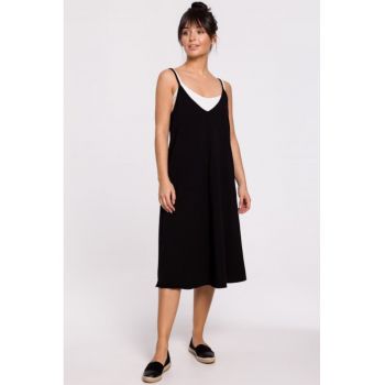 Rochie in straturi cu bretele -