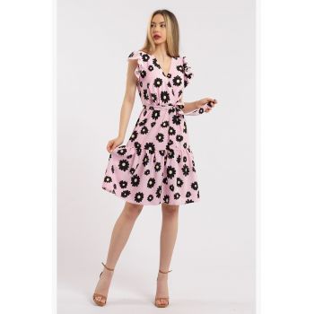 Rochie scurta cu decolteu in V
