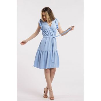 Rochie scurta cu decolteu in V
