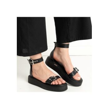Sandale - Lido - Piele naturala Neagra - marimea