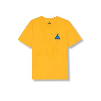 Tricou barbat  x Staple - galben - bumbac 100% - editie limitata - grafica artistica