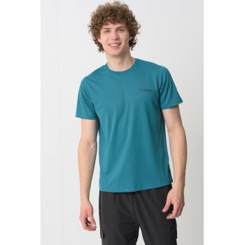 Tricou cu decolteu rotund pentru trekking si drumetii Summit Valley