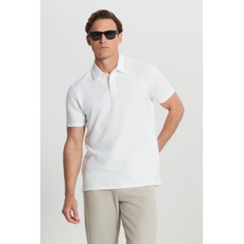 Tricou polo cu croiala slim-fit