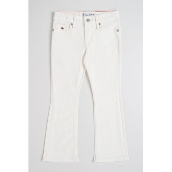 Blugi regular fit cu talie medie