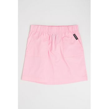 Fusta mini cu talie elastica