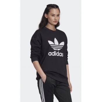 Hanorac dama - adidas - Bumbac - Negru -