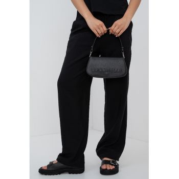 Pantaloni relaxed fit cu imprimeu grafic