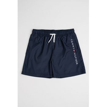 Pantaloni scurti de baie cu snur si logo