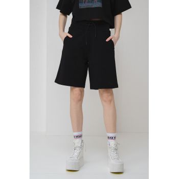 Pantaloni scurti de bumbac cu snururi