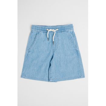 Pantaloni scurti din chambray