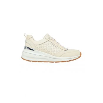 Pantofi sport wedge de piele ecologica Billion-Subtle Spots