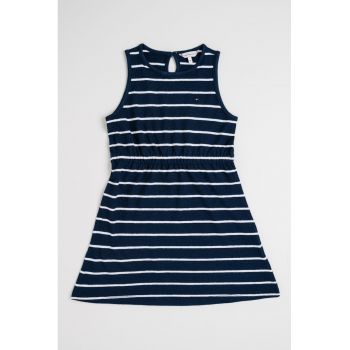 Rochie cu dungi fara maneci