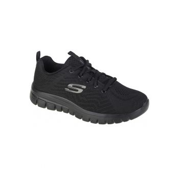 Sneakers -  Graceful-Get Connected 12615W-BBK - Negru