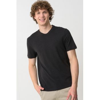 Tricou din amestec de bumbac organic si in